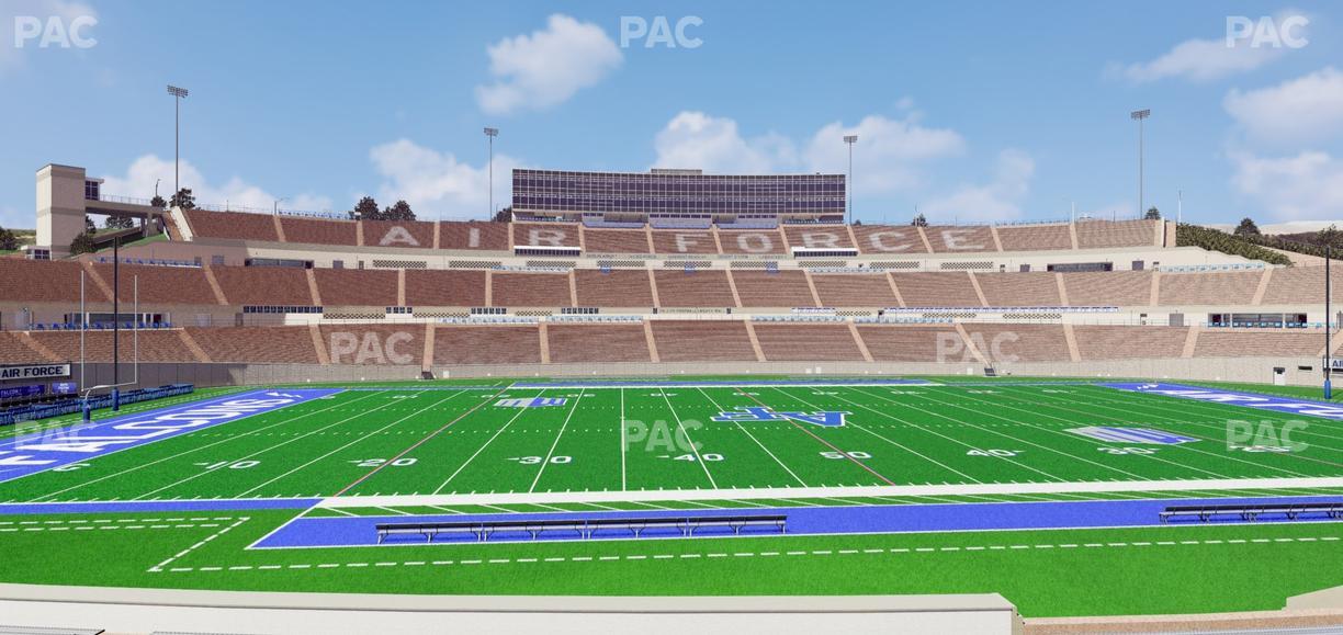 Falcon Stadium - Section L 23 Seat View