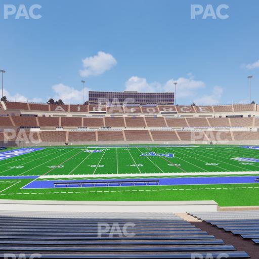 Falcon Stadium - Section L 23 Seat View