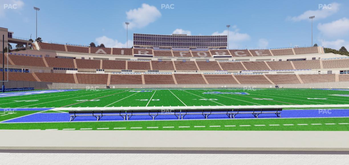 Falcon Stadium - Section L 23 Seat View