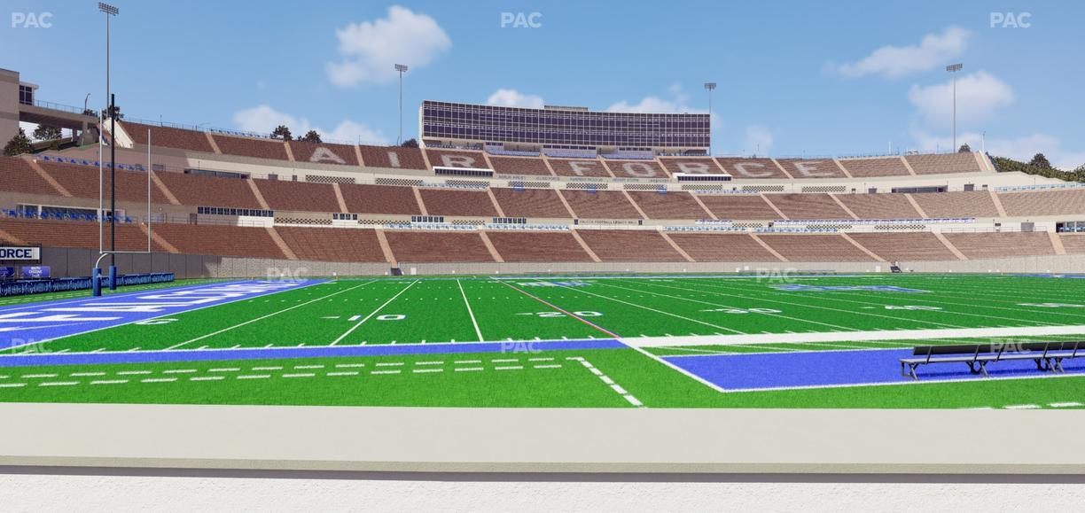 Falcon Stadium - Section L 24 Seat View