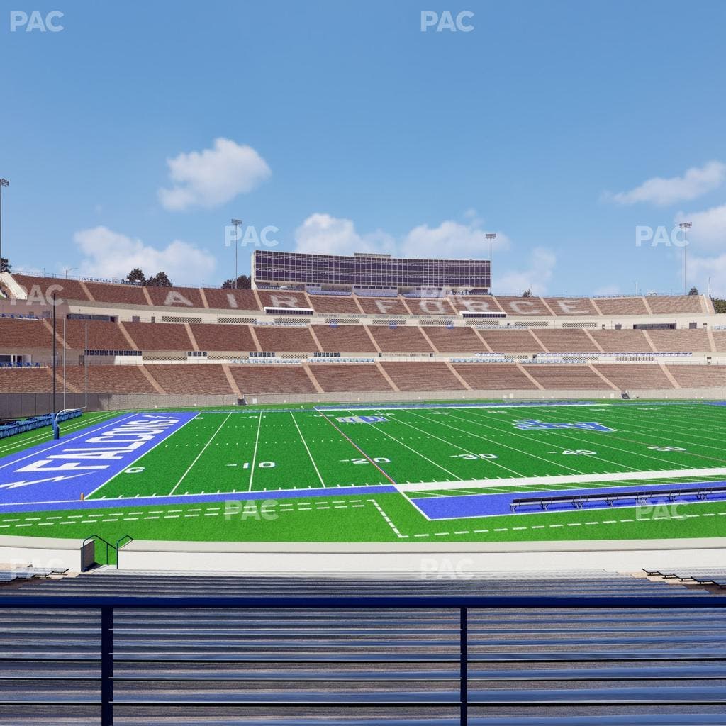 Falcon Stadium - Section L 24 Seat View