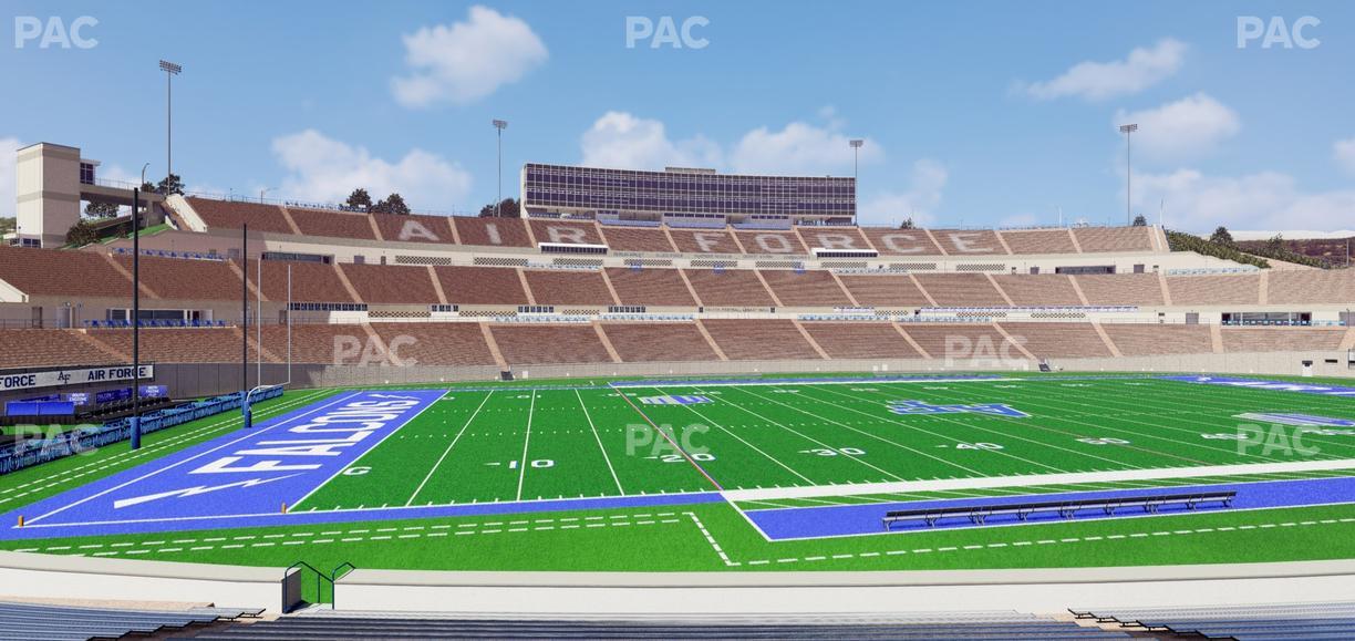 Falcon Stadium - Section L 24 Seat View