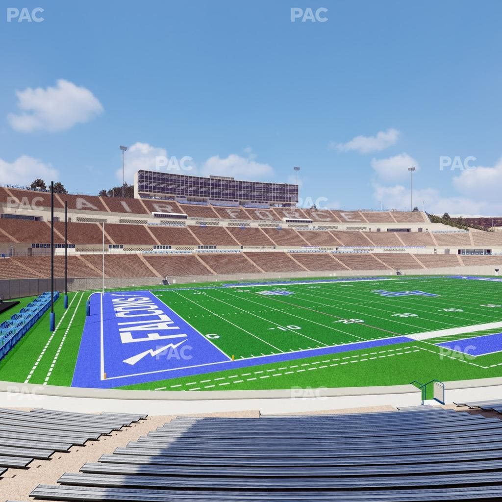 Falcon Stadium - Section L 25 Seat View
