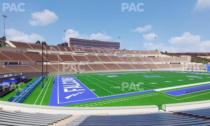 Falcon Stadium - Section L 25 Seat View