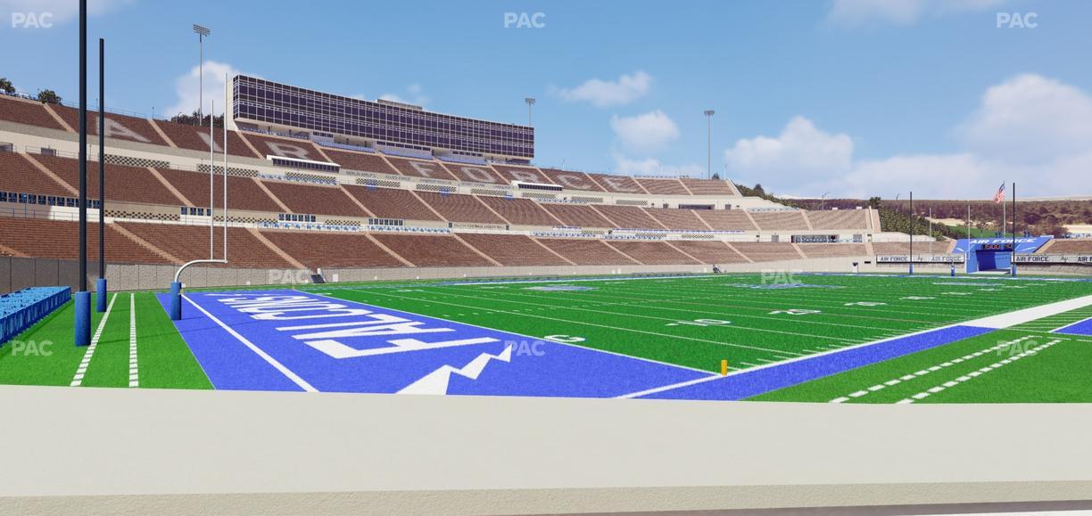 Falcon Stadium - Section L 26 Seat View