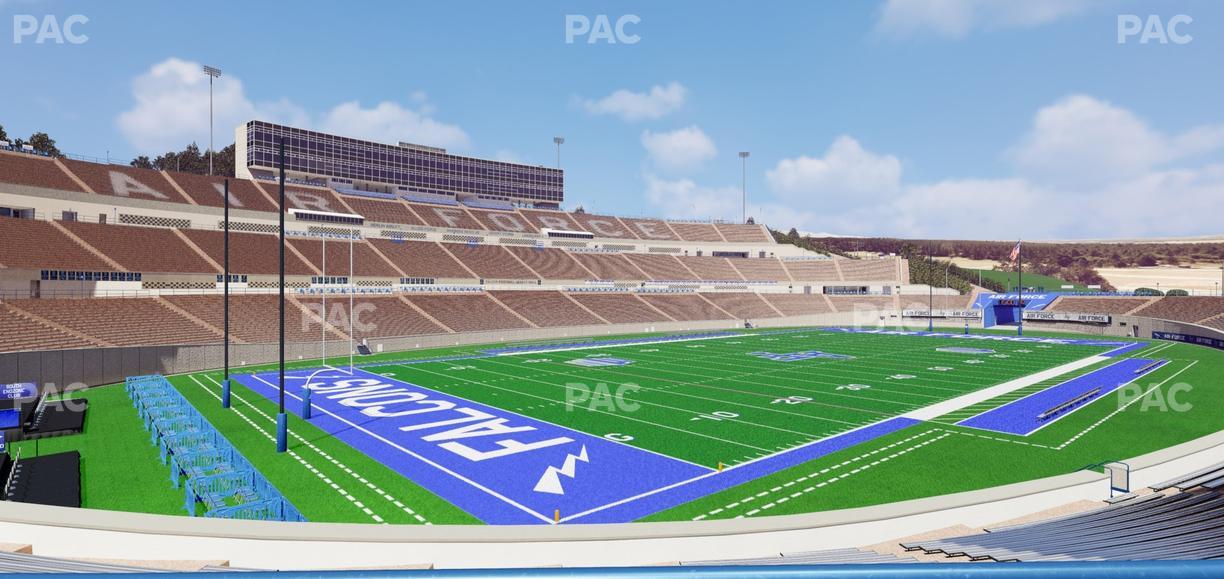 Falcon Stadium - Section L 26 Seat View