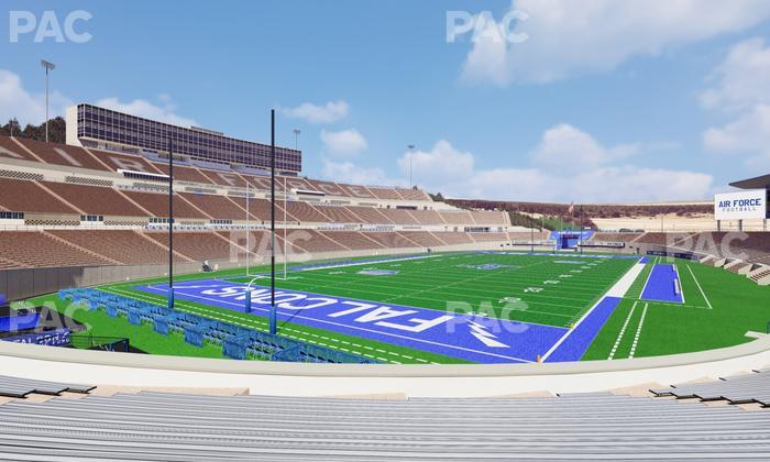Falcon Stadium - Section L 27 Seat View