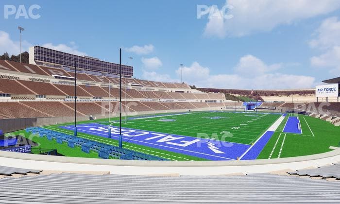 Falcon Stadium - Section L 27 Seat View