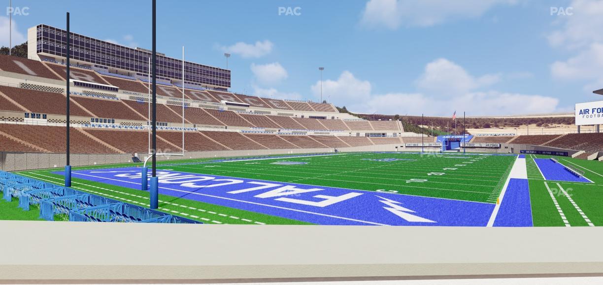 Falcon Stadium - Section L 27 Seat View