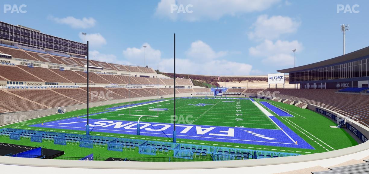 Falcon Stadium - Section L 28 Seat View