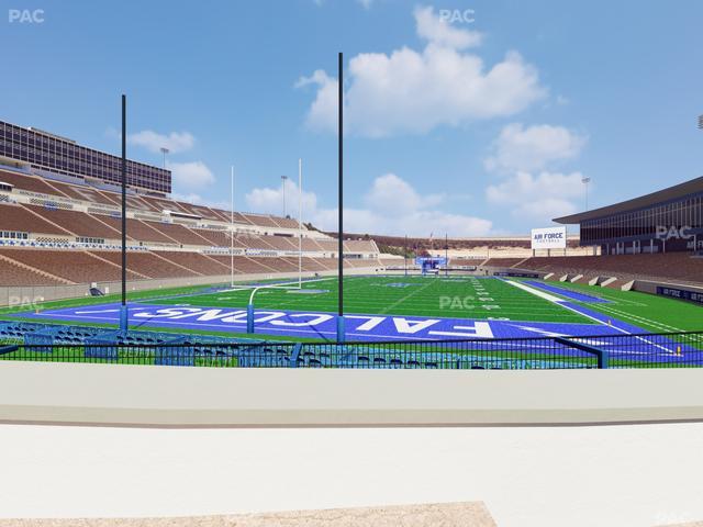 Falcon Stadium - Section L 28 Seat View