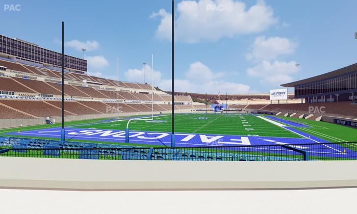 Falcon Stadium - Section L 28 Seat View