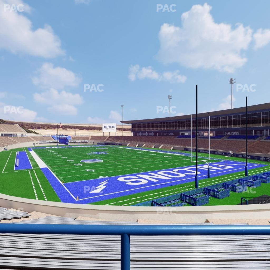 Falcon Stadium - Section L 3 Seat View