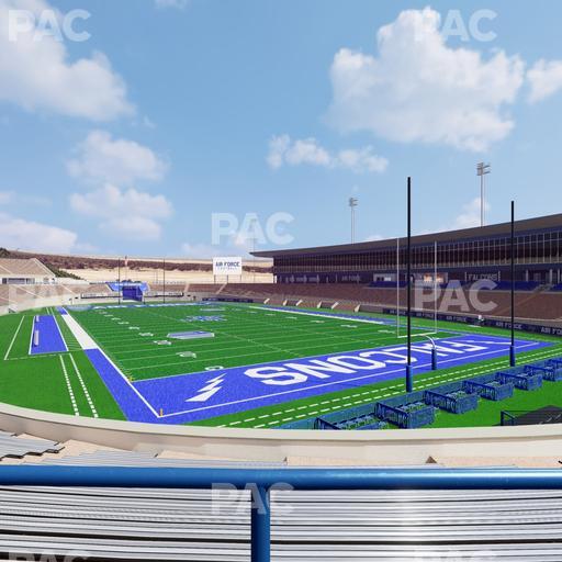 Falcon Stadium - Section L 3 Seat View