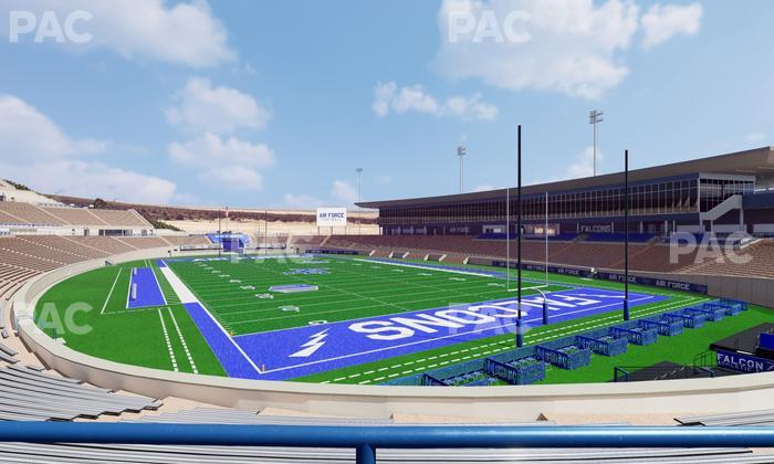 Falcon Stadium - Section L 3 Seat View