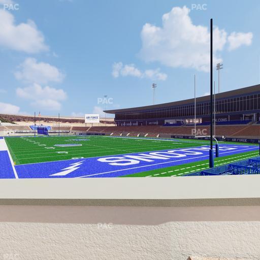 Falcon Stadium - Section L 3 Seat View