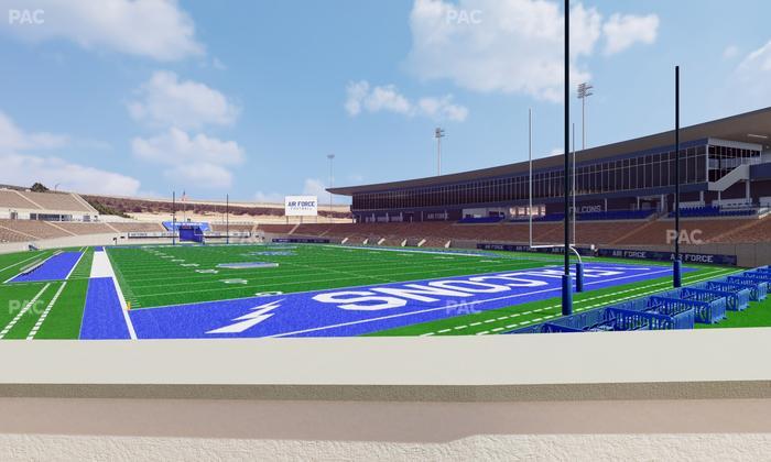 Falcon Stadium - Section L 3 Seat View