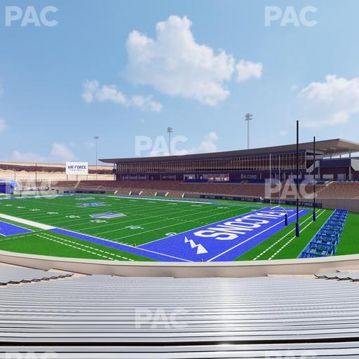 Falcon Stadium - Section L 4 Seat View
