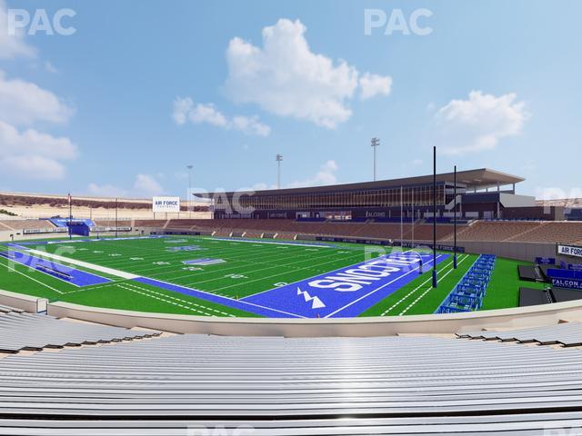 Falcon Stadium - Section L 4 Seat View