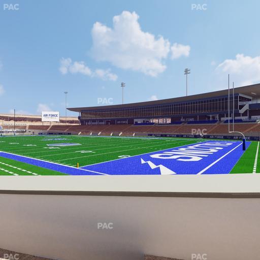 Falcon Stadium - Section L 4 Seat View