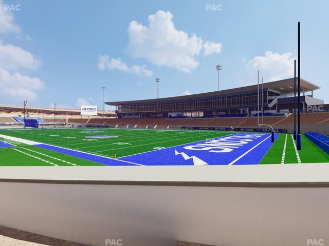 Falcon Stadium - Section L 4 Seat View