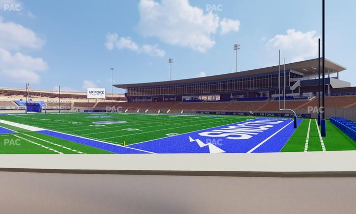 Falcon Stadium - Section L 4 Seat View