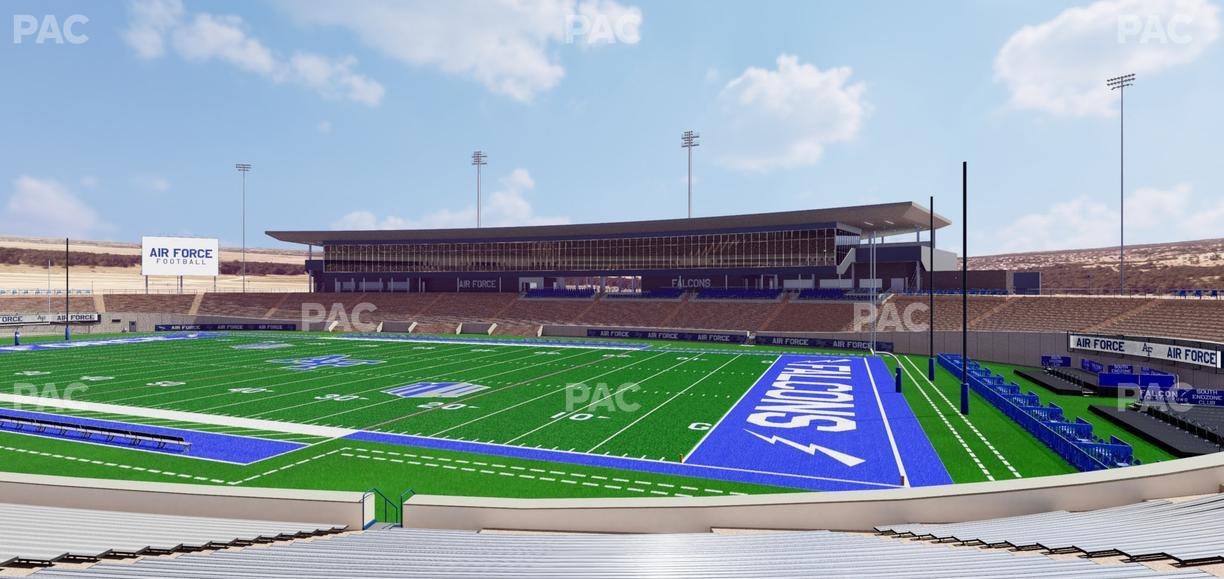 Falcon Stadium - Section L 5 Seat View