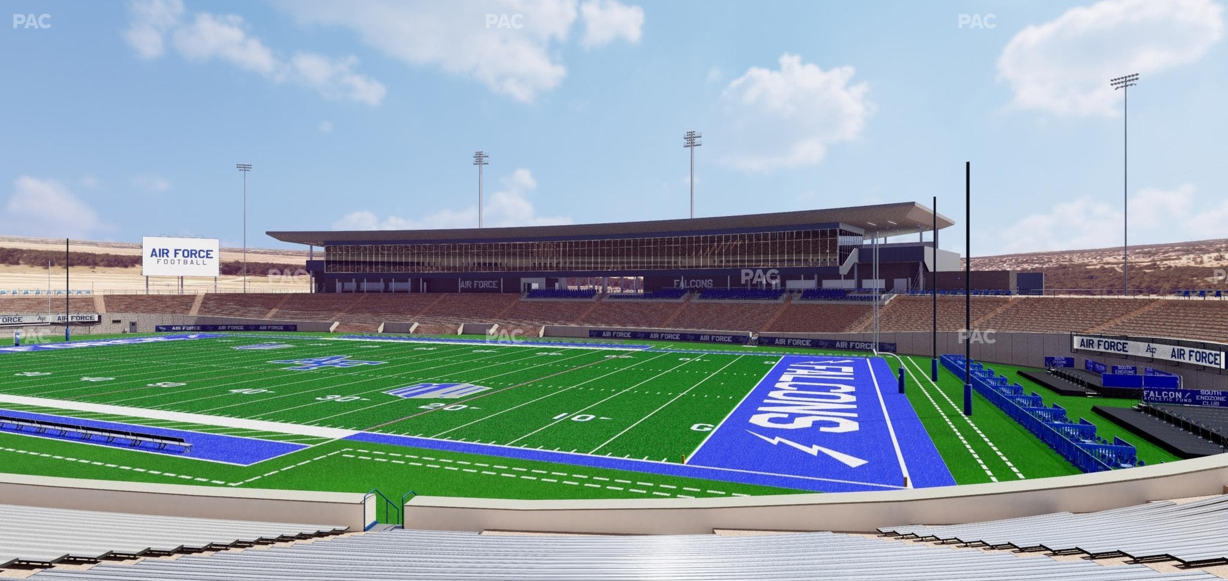 Falcon Stadium - Section L 5 Seat View