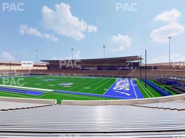 Falcon Stadium - Section L 5 Seat View