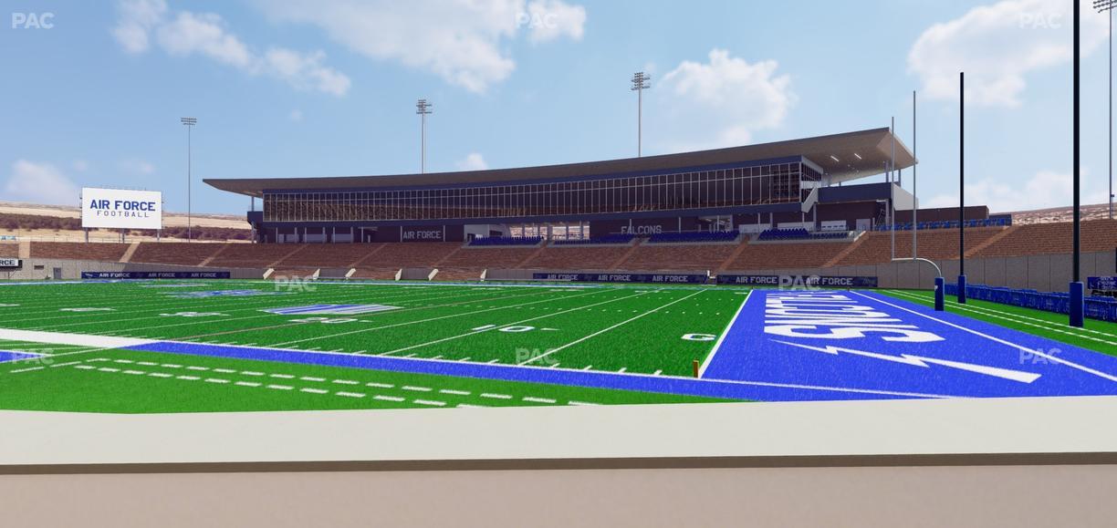 Falcon Stadium - Section L 5 Seat View
