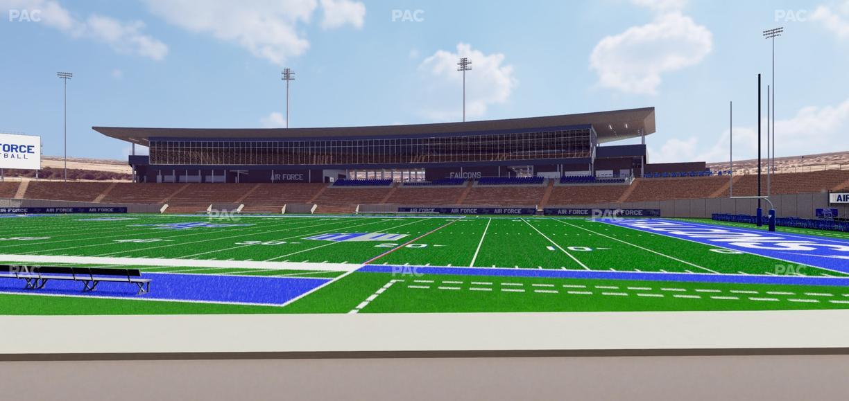 Falcon Stadium - Section L 6 Seat View