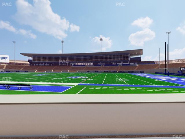 Falcon Stadium - Section L 6 Seat View
