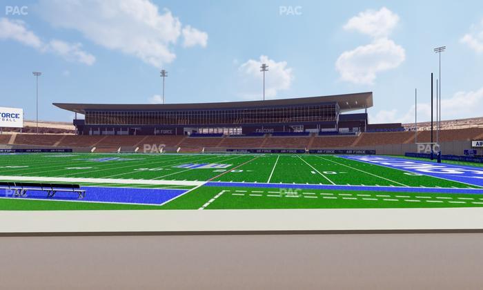 Falcon Stadium - Section L 6 Seat View