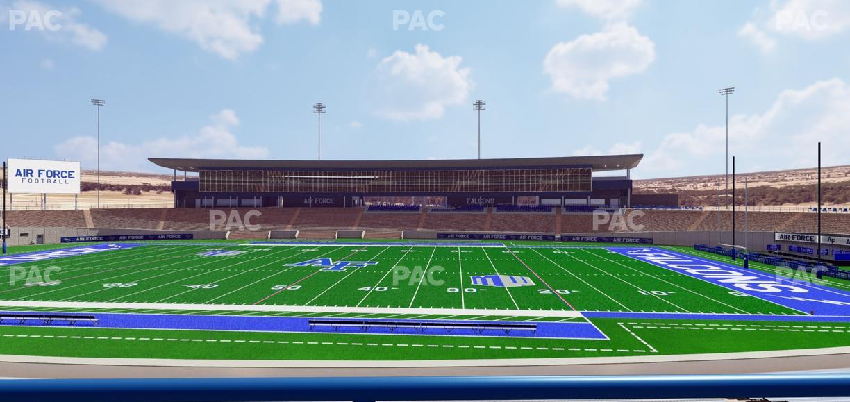 Falcon Stadium - Section L 7 Seat View
