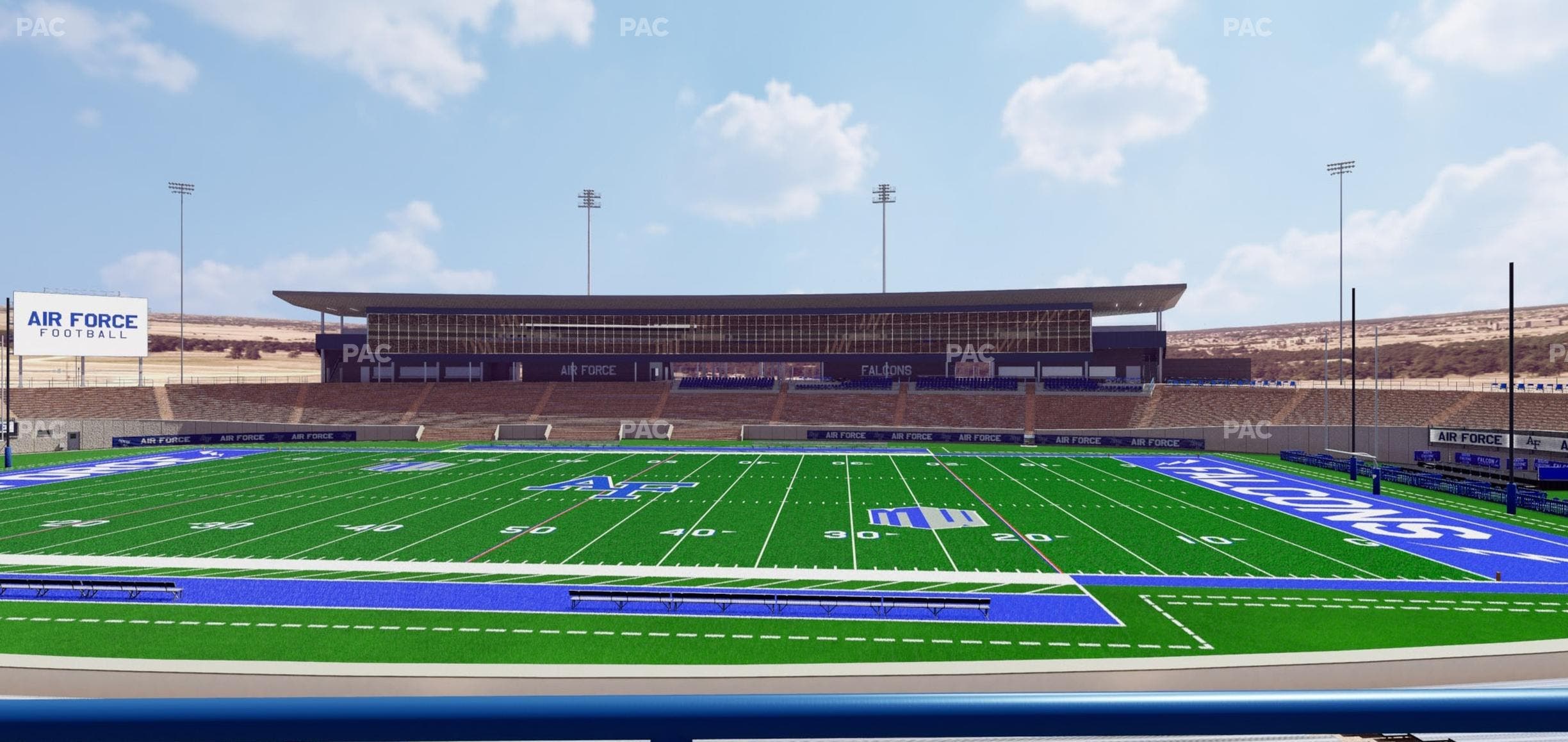 Falcon Stadium - Section L 7 Seat View