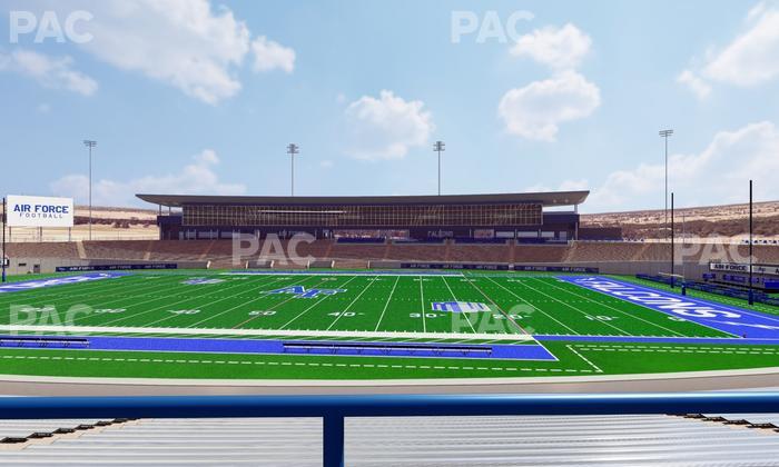 Falcon Stadium - Section L 7 Seat View