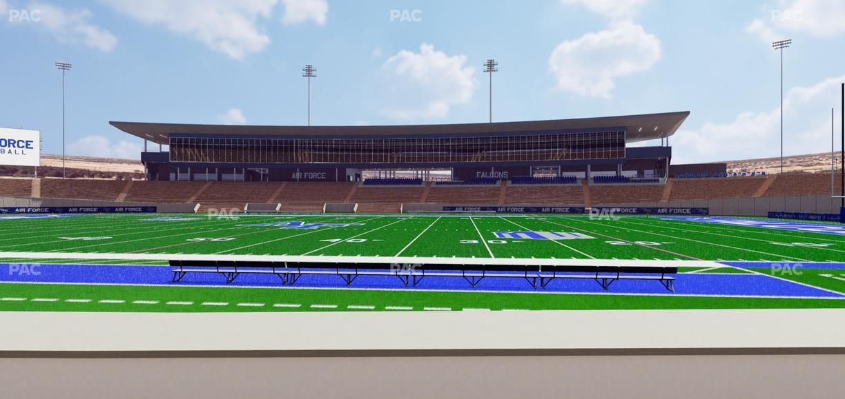 Falcon Stadium - Section L 7 Seat View