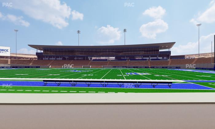 Falcon Stadium - Section L 7 Seat View
