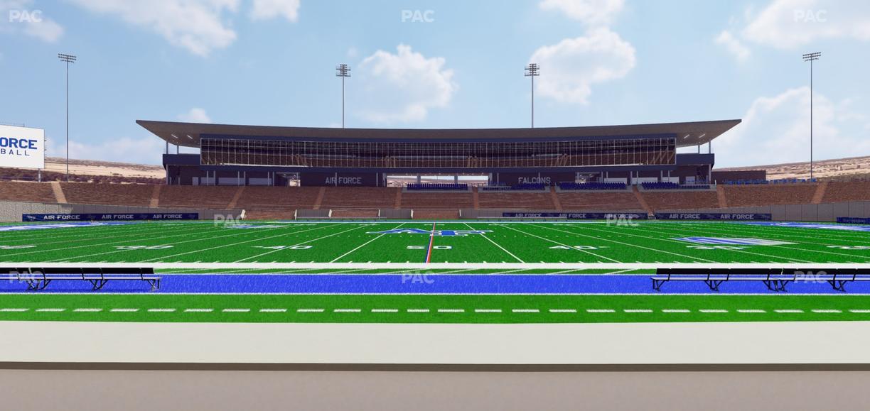 Falcon Stadium - Section L 8 Seat View