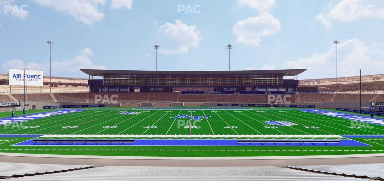 Falcon Stadium - Section L 8 Seat View