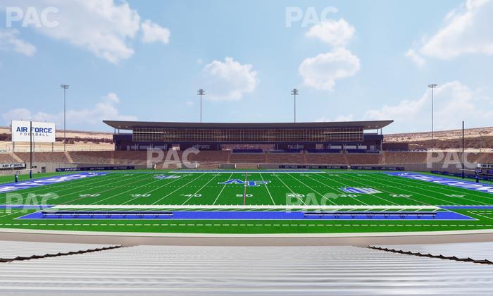 Falcon Stadium - Section L 8 Seat View