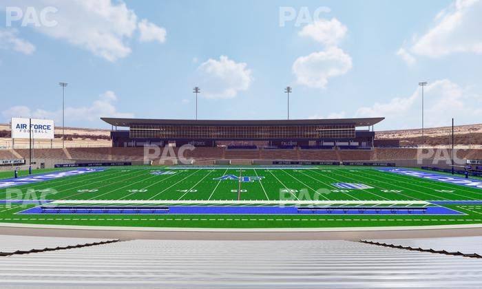 Falcon Stadium - Section L 8 Seat View