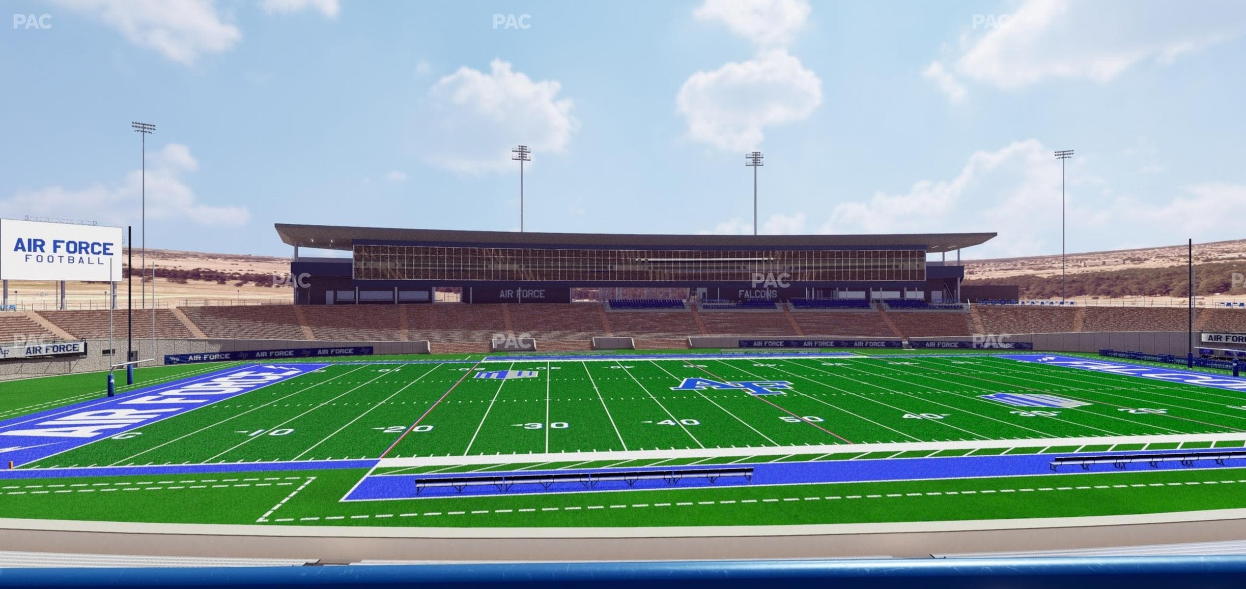 Falcon Stadium - Section L 9 Seat View