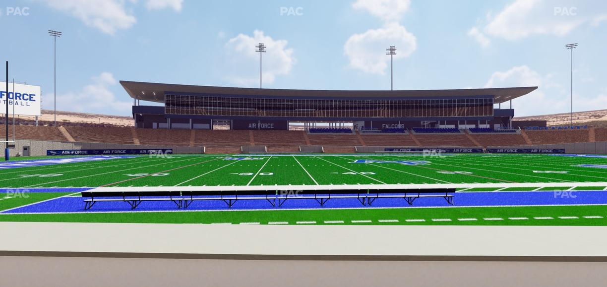 Falcon Stadium - Section L 9 Seat View