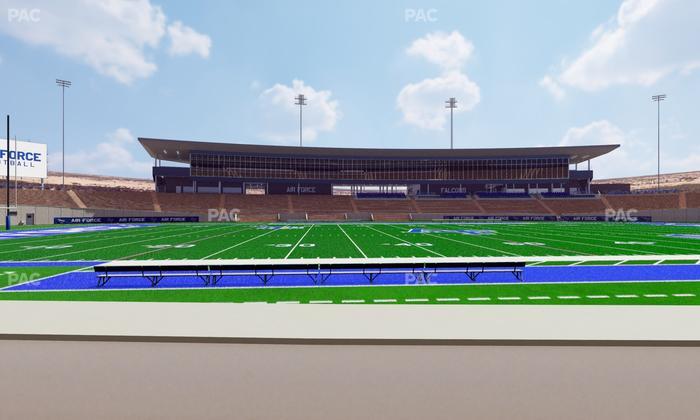 Falcon Stadium - Section L 9 Seat View