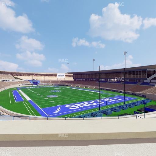 Falcon Stadium - Section M 1 Seat View