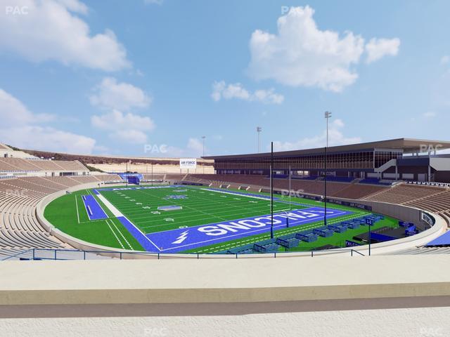 Falcon Stadium - Section M 1 Seat View