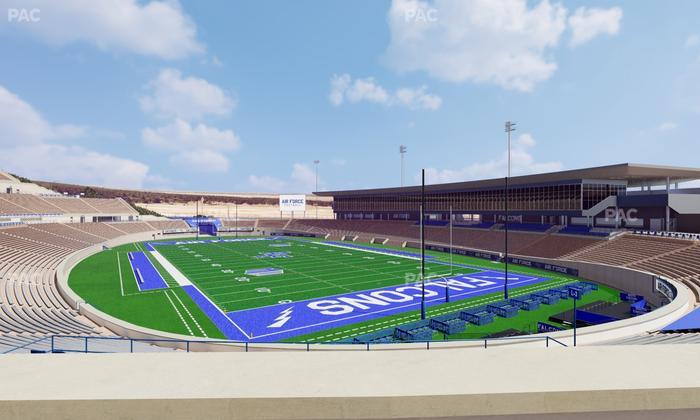 Falcon Stadium - Section M 1 Seat View