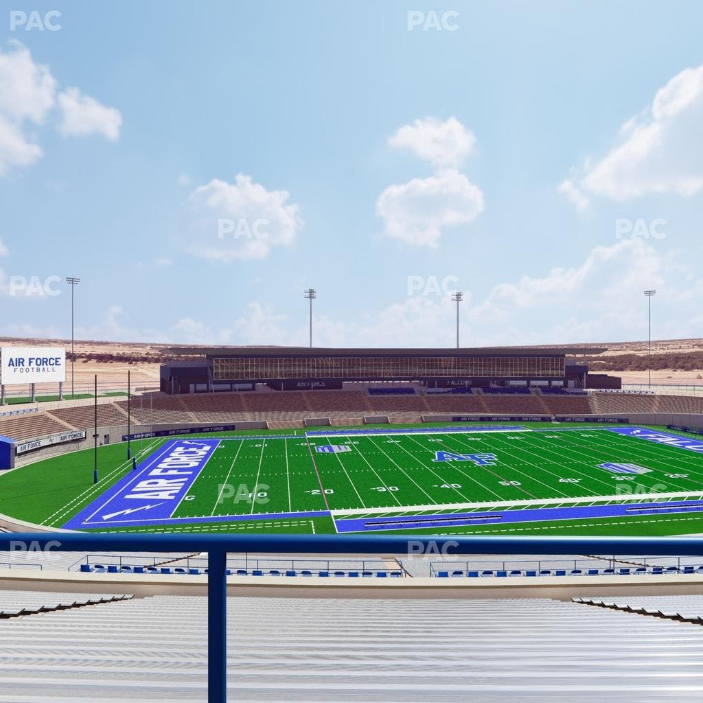 Falcon Stadium - Section M 10 Seat View