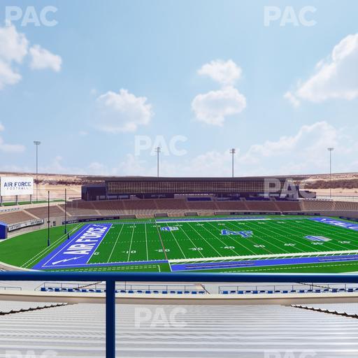 Falcon Stadium - Section M 10 Seat View